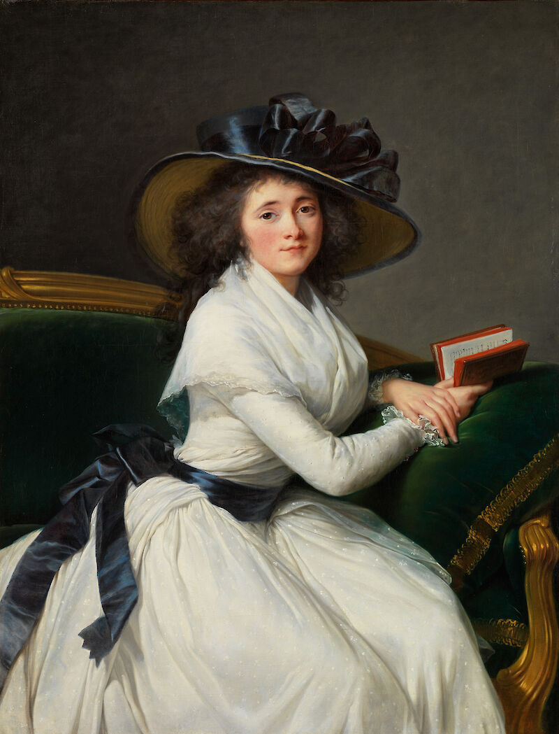 Portrait of Comtesse de la Châtre scale comparison