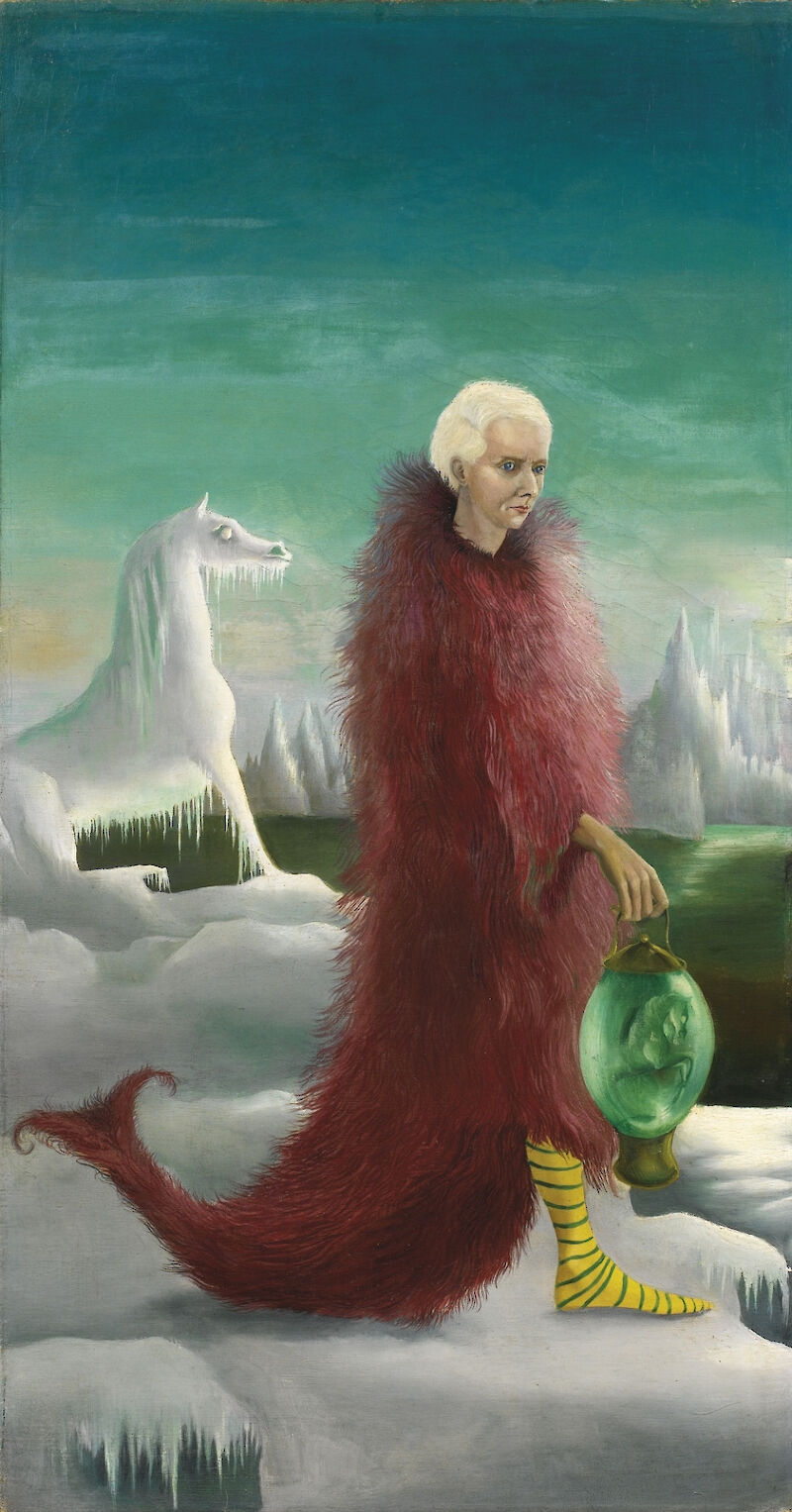 Bird Superior, Portrait of Max Ernst scale comparison