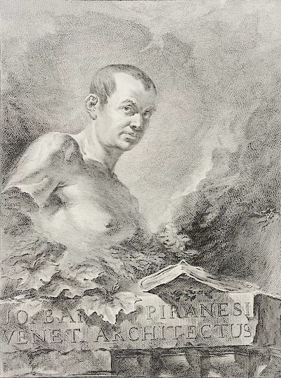 Portrait of Giovanni Battista Piranesi