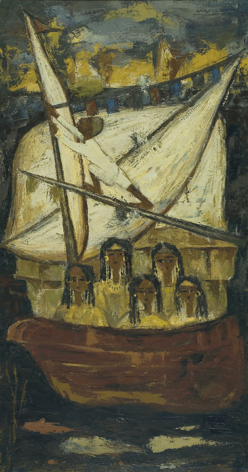 Girls on a Felucca scale comparison