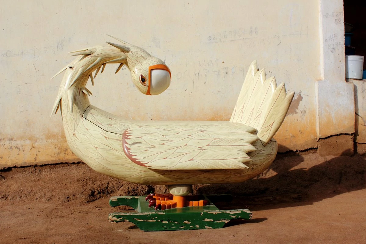 Sankofa Bird, Fantasy Coffin, Paa Joe