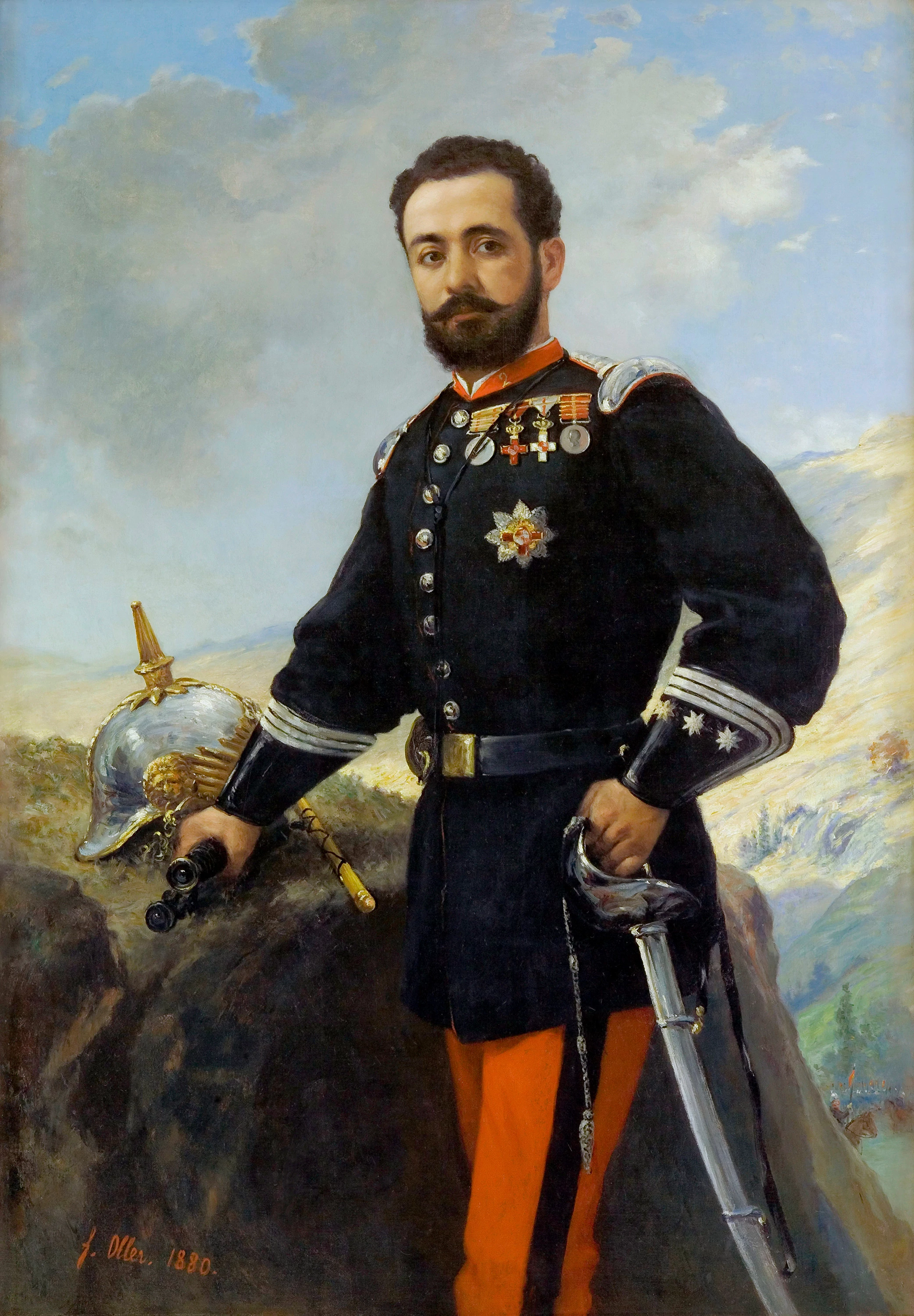 Colonel Francisco Enrique Contreras, Francisco Oller