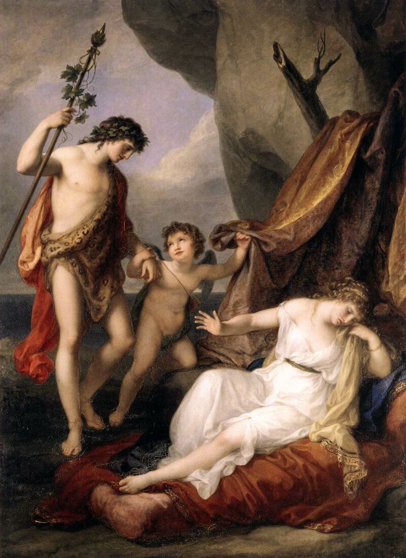 Bacchus and Ariadne scale comparison