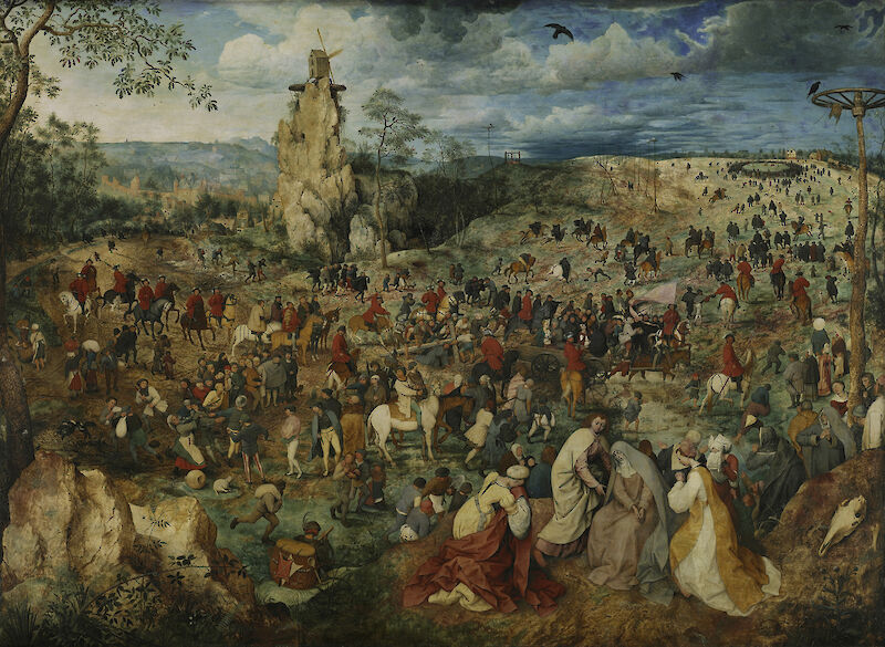The Procession to Calvary, Pieter Bruegel the Elder