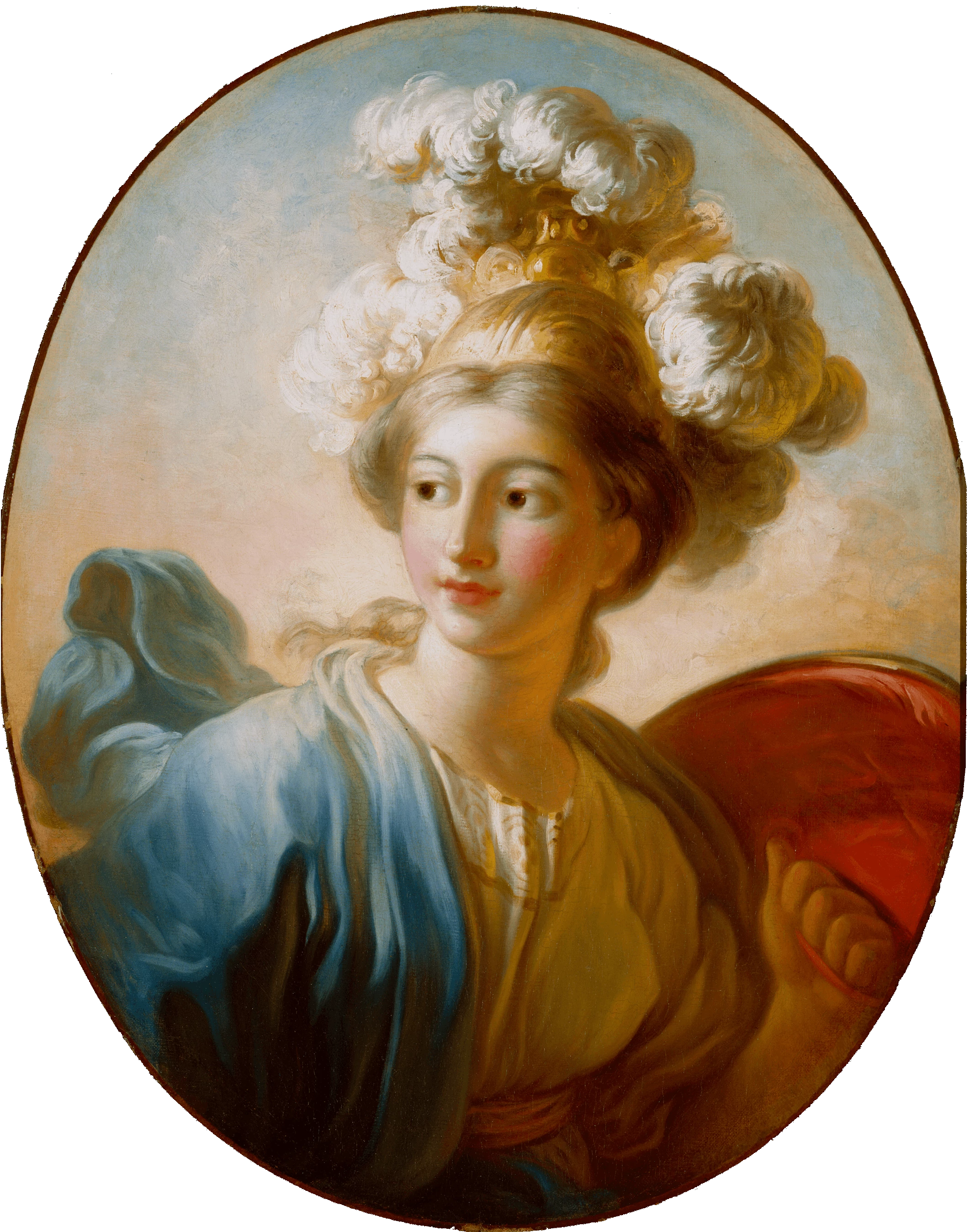 The Goddess Minvera, Jean-Honoré Fragonard