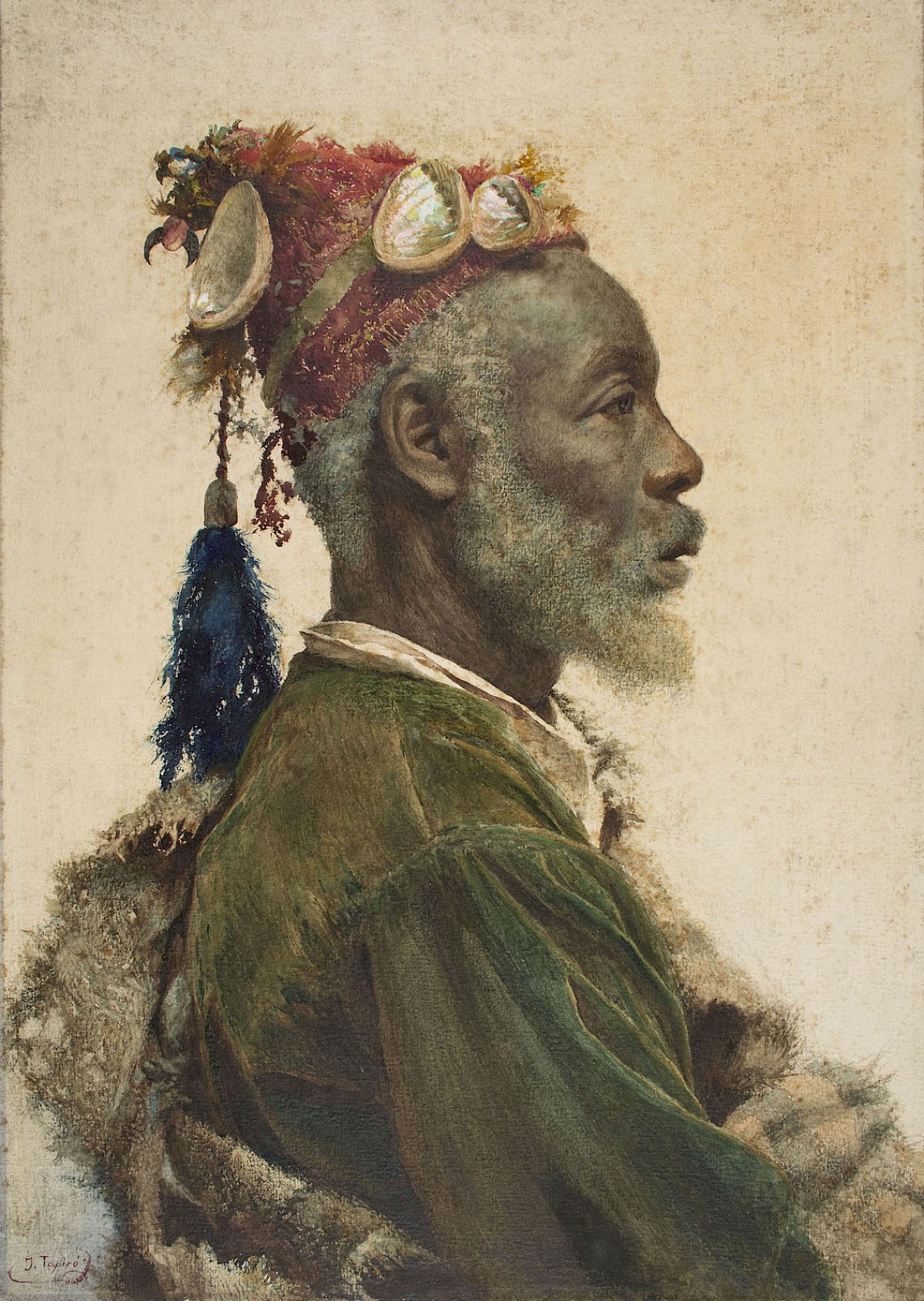 The Darcawi Holy Man of Marrakech by José Tapiro y Baro