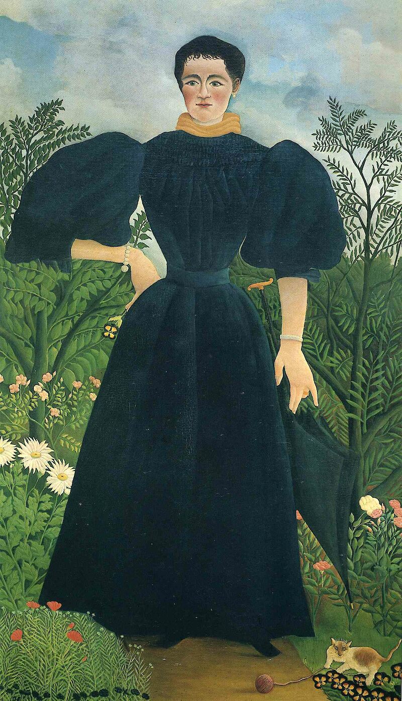 Portrait of a Woman, Henri Rousseau