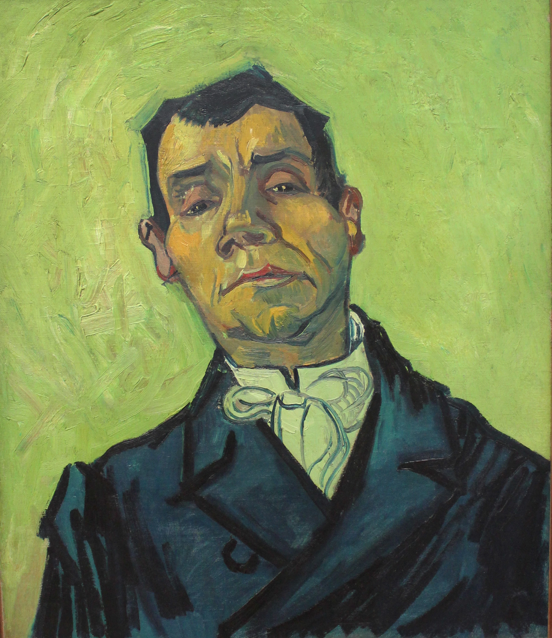 Portrait of Joseph-Michel Ginoux, Vincent Van Gogh