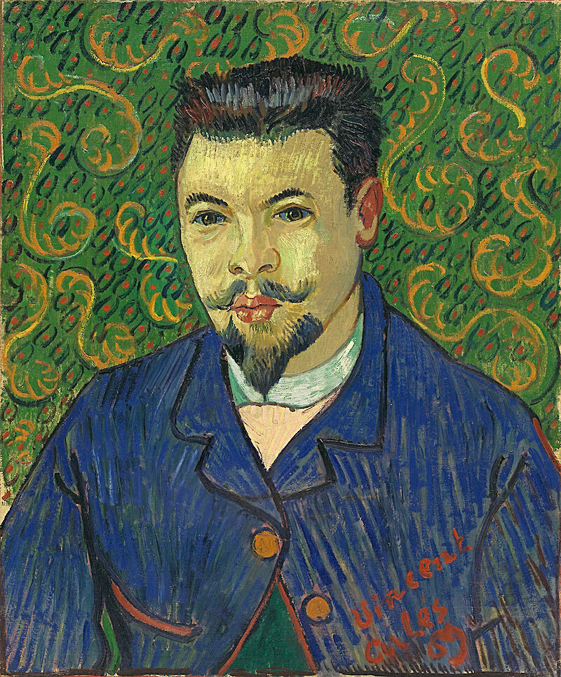 Portrait of Doctor Felix Rey, Vincent Van Gogh