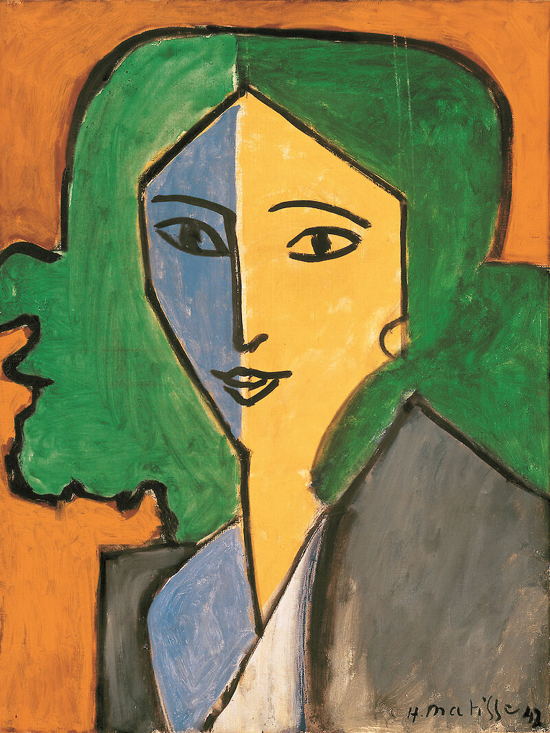 Portrait of Lydia Delectorskaya, Henri Matisse