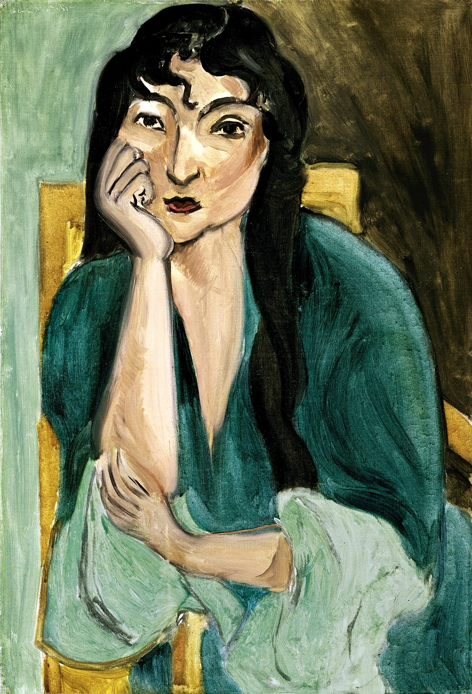 Meditation — Portrait of Laurette, Henri Matisse