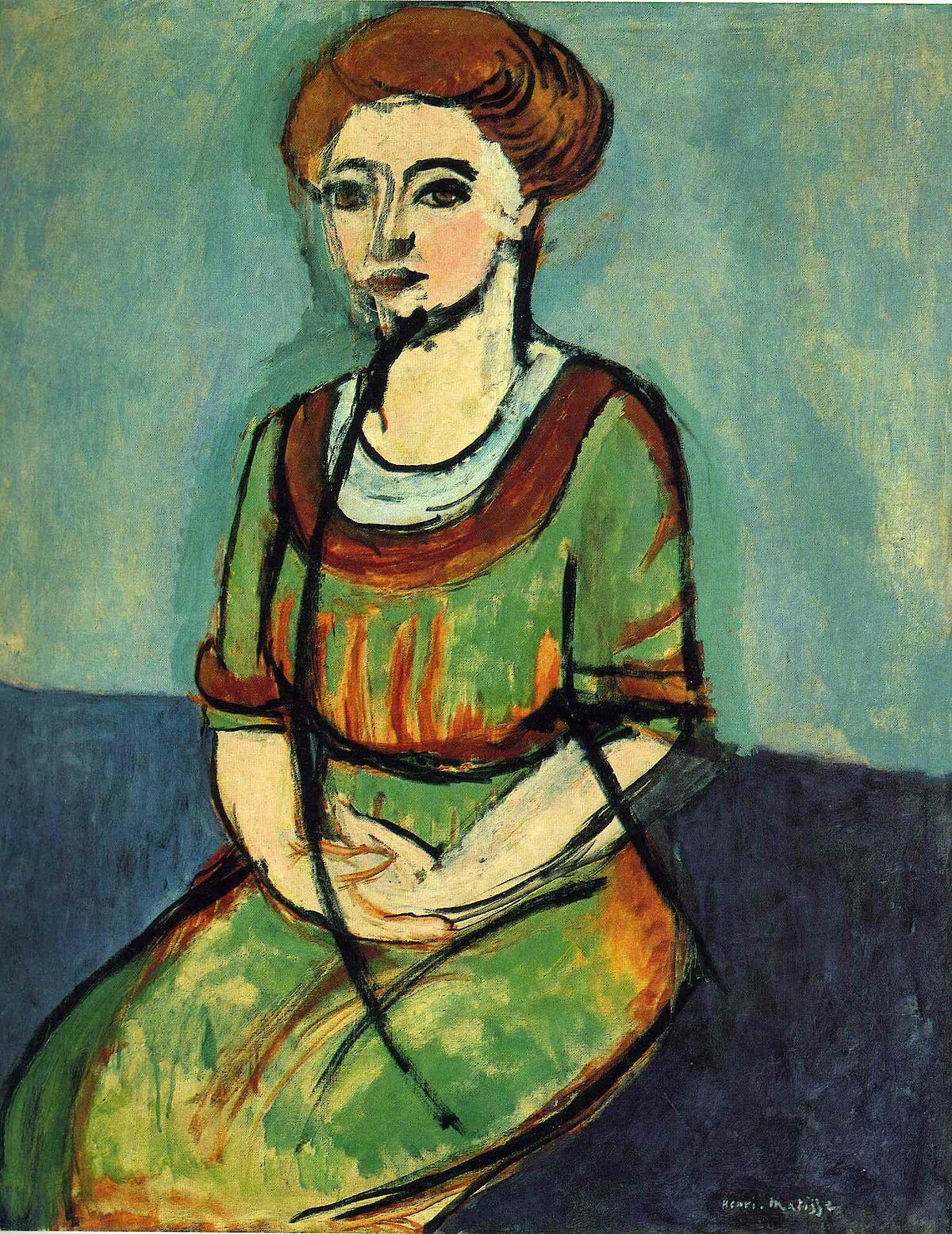 Portrait of Olga Merson by Henri Matisse Obelisk Art History