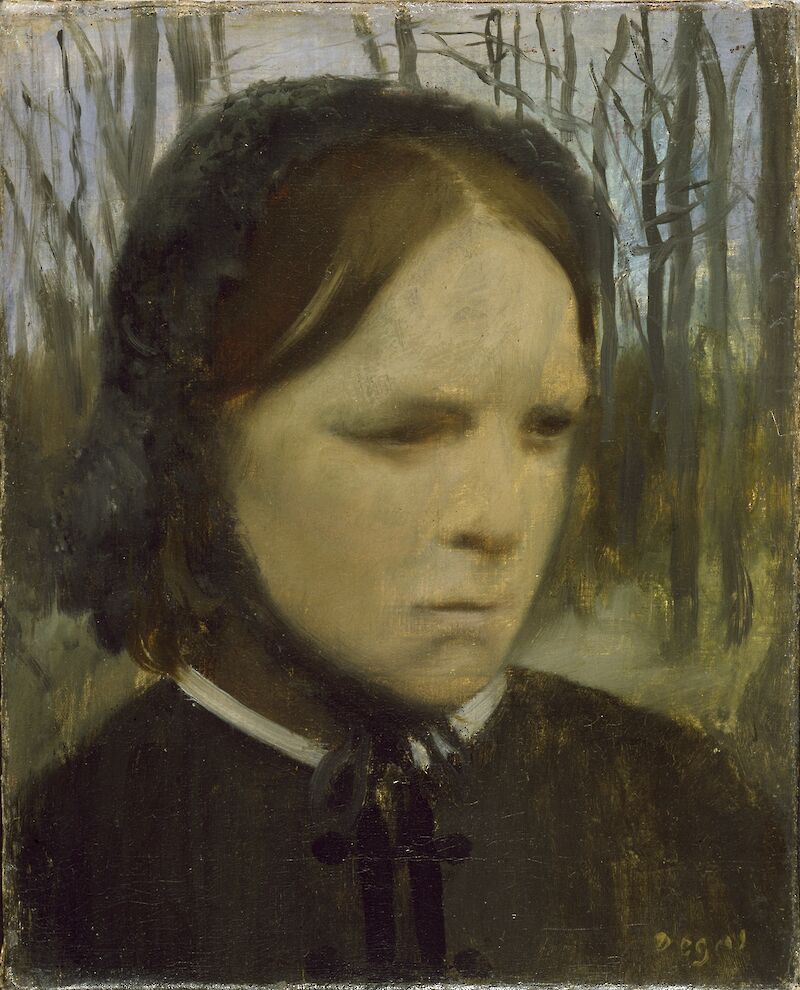 Portrait of Estelle Balfour, Edgar Degas