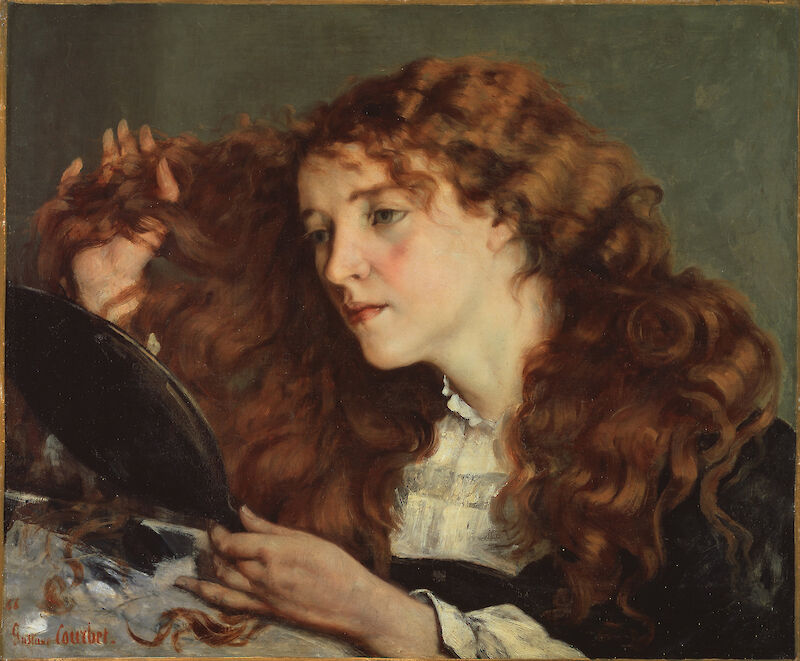 Jo - The Beautiful Irish Girl, Gustave Courbet