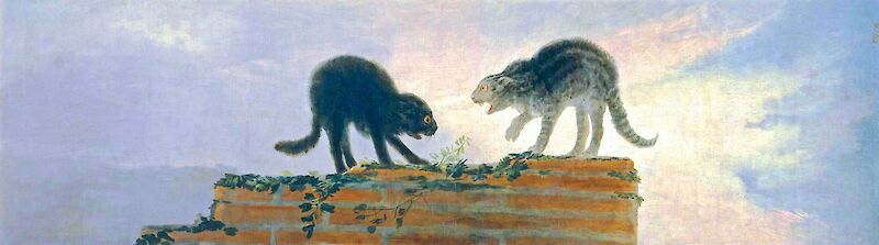 Fighting Cats, Francisco de Goya y Lucientes