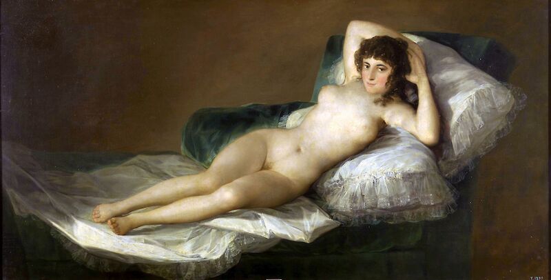 The Nude Maja, Francisco de Goya y Lucientes