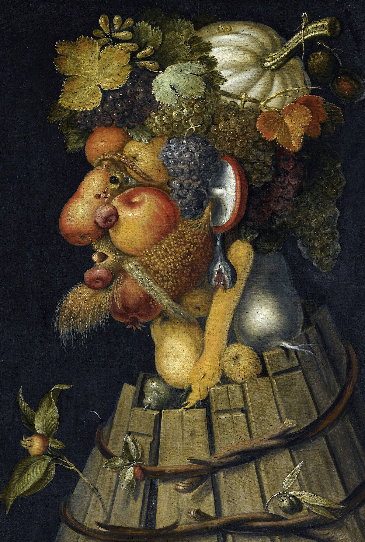 Autumn by Giuseppe Arcimboldo | Obelisk Art History