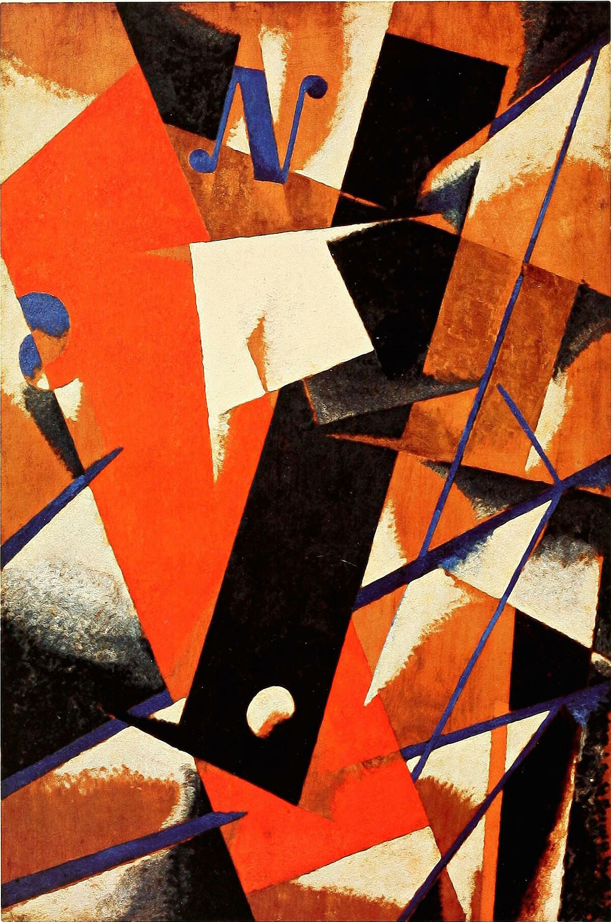 Painterly architectonic picture