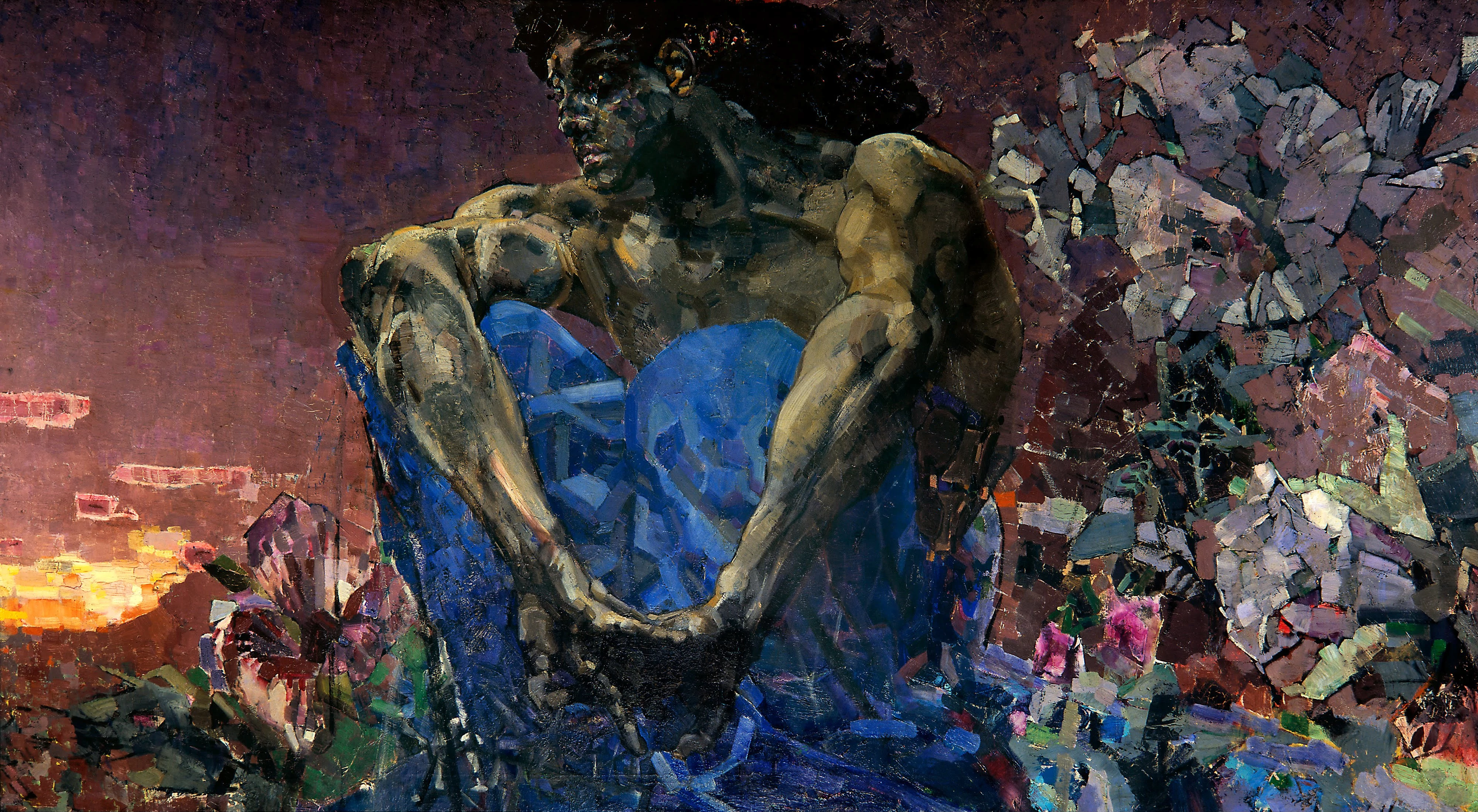 The Demon Seated, Mikhail Vrubel