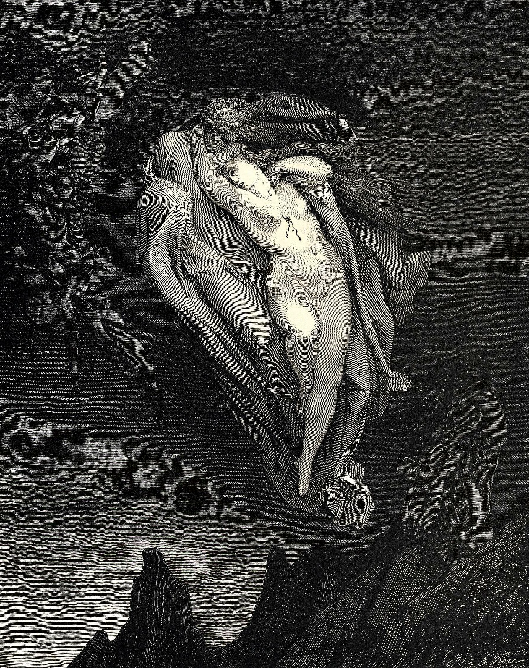 The Inferno, Canto 5, Gustave Doré