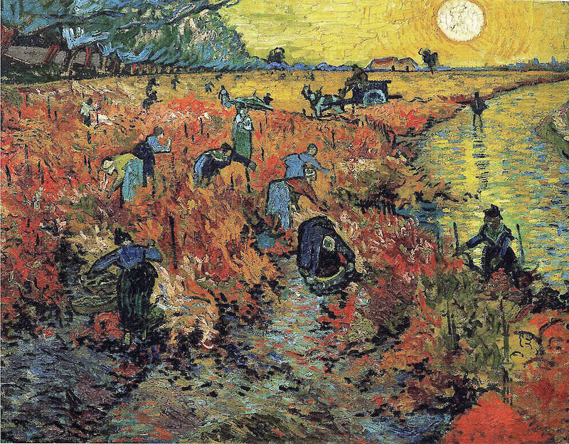 The Red Vineyard, Vincent Van Gogh