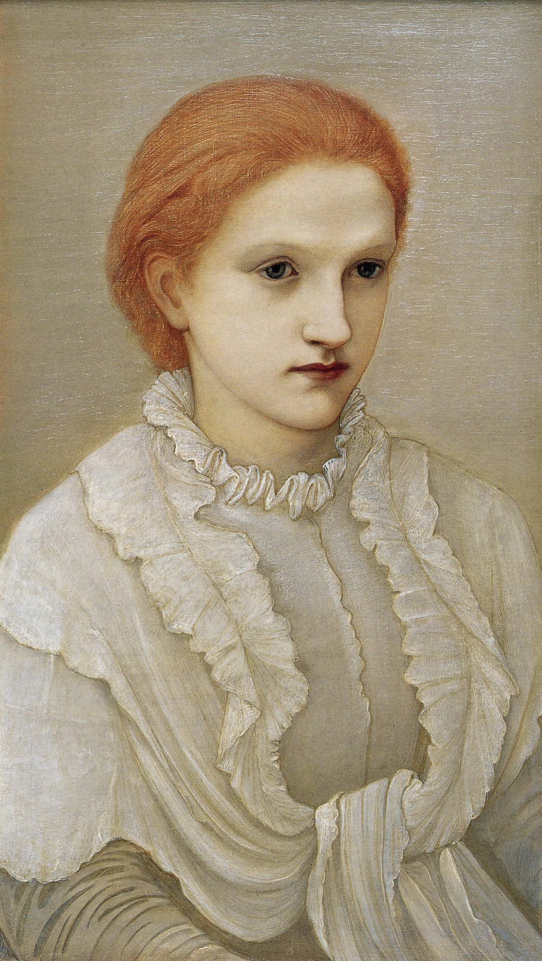 Portrait of Lady Frances Balfour, Edward Burne-Jones
