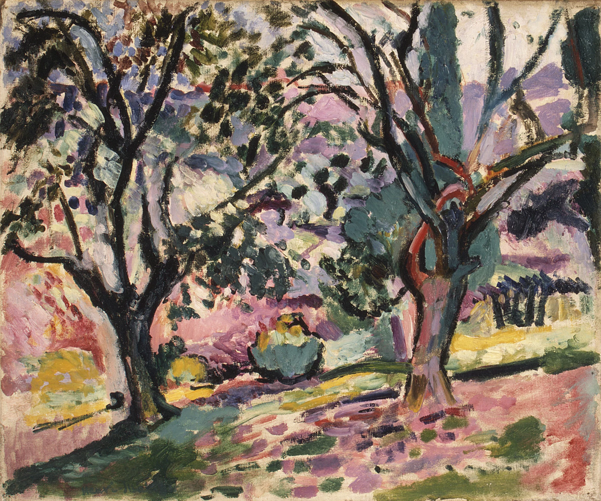 Promenade among the Olive Trees, Henri Matisse