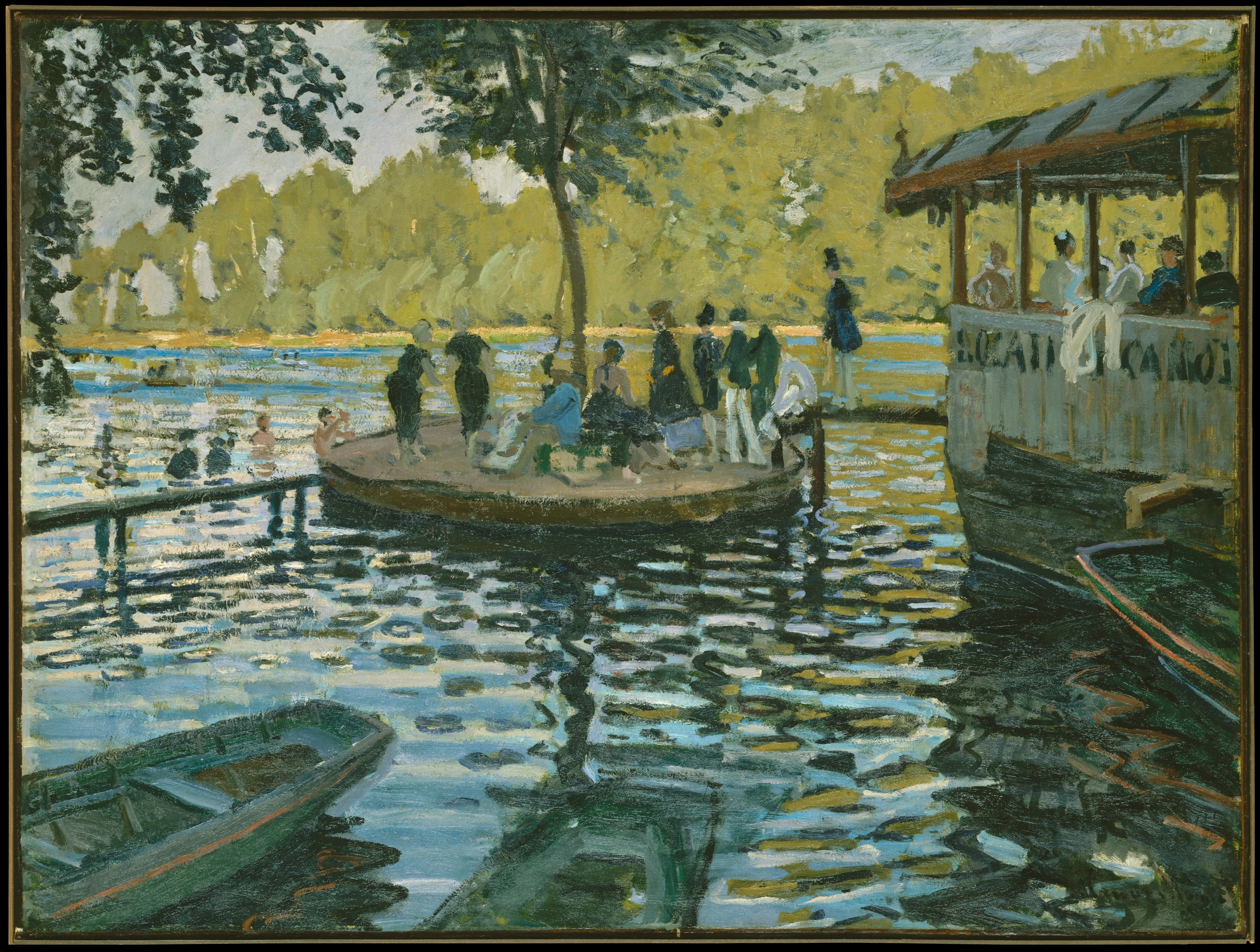 La Grenouillère, Claude Monet