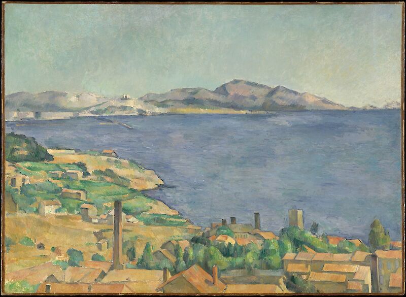 The Gulf of Marseilles Seen from L'Estaque, Paul Cézanne