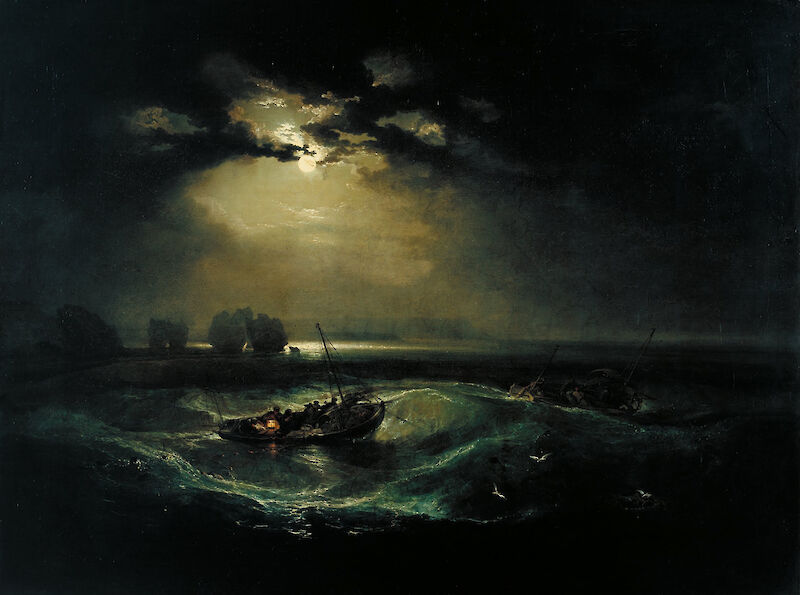 Fishermen at Sea, Joseph Mallord William Turner