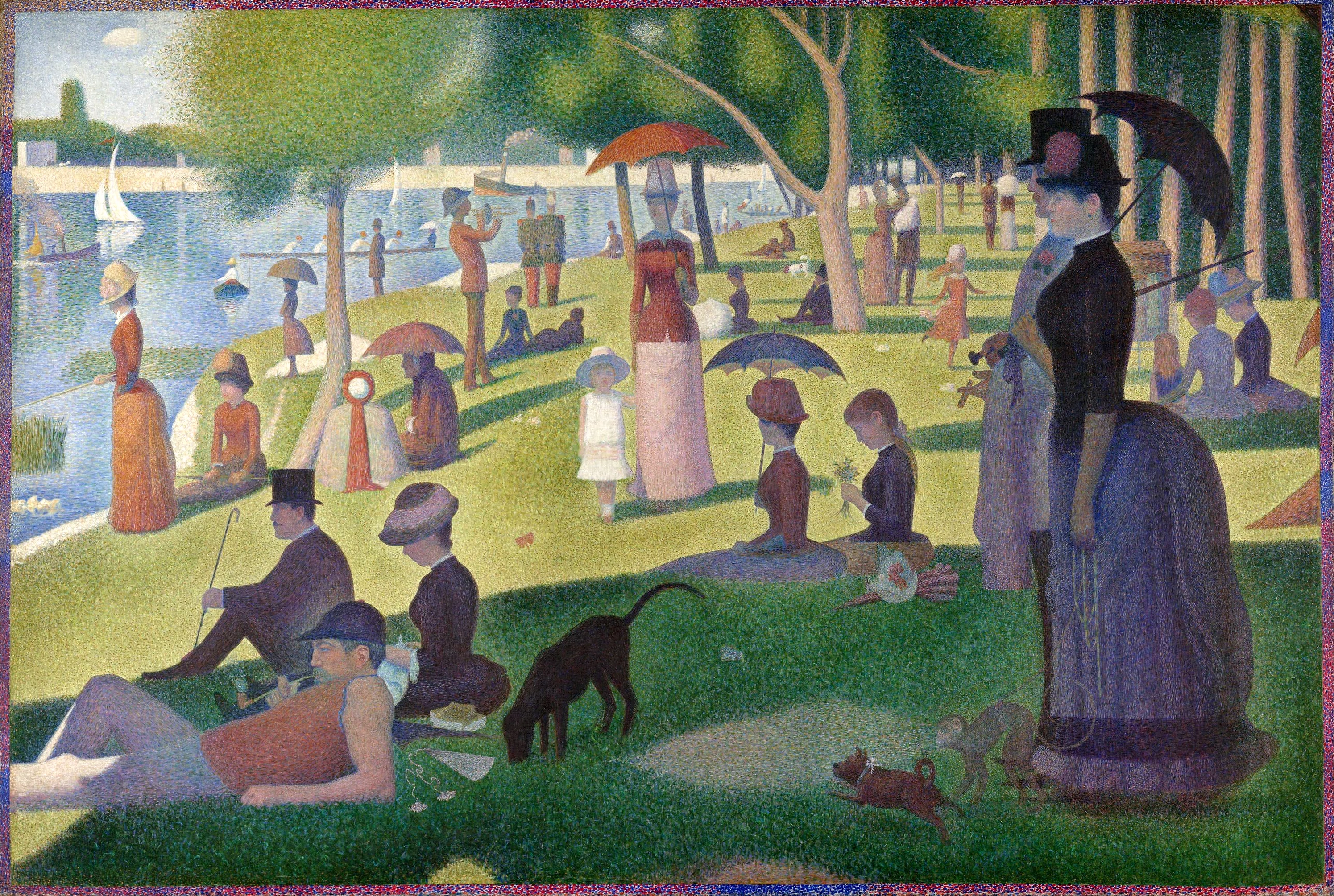 A Sunday on La Grande Jatte, Georges Seurat