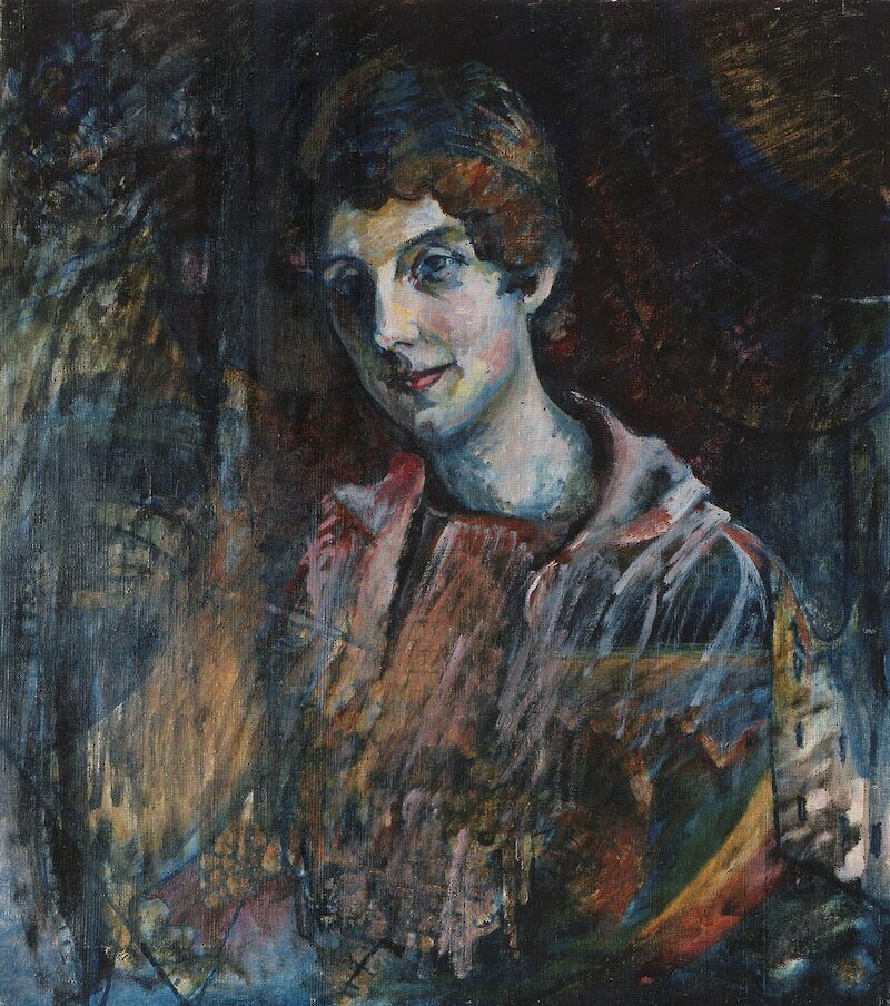 Portrait of Nina Kandinsky, Wassily Kandinsky