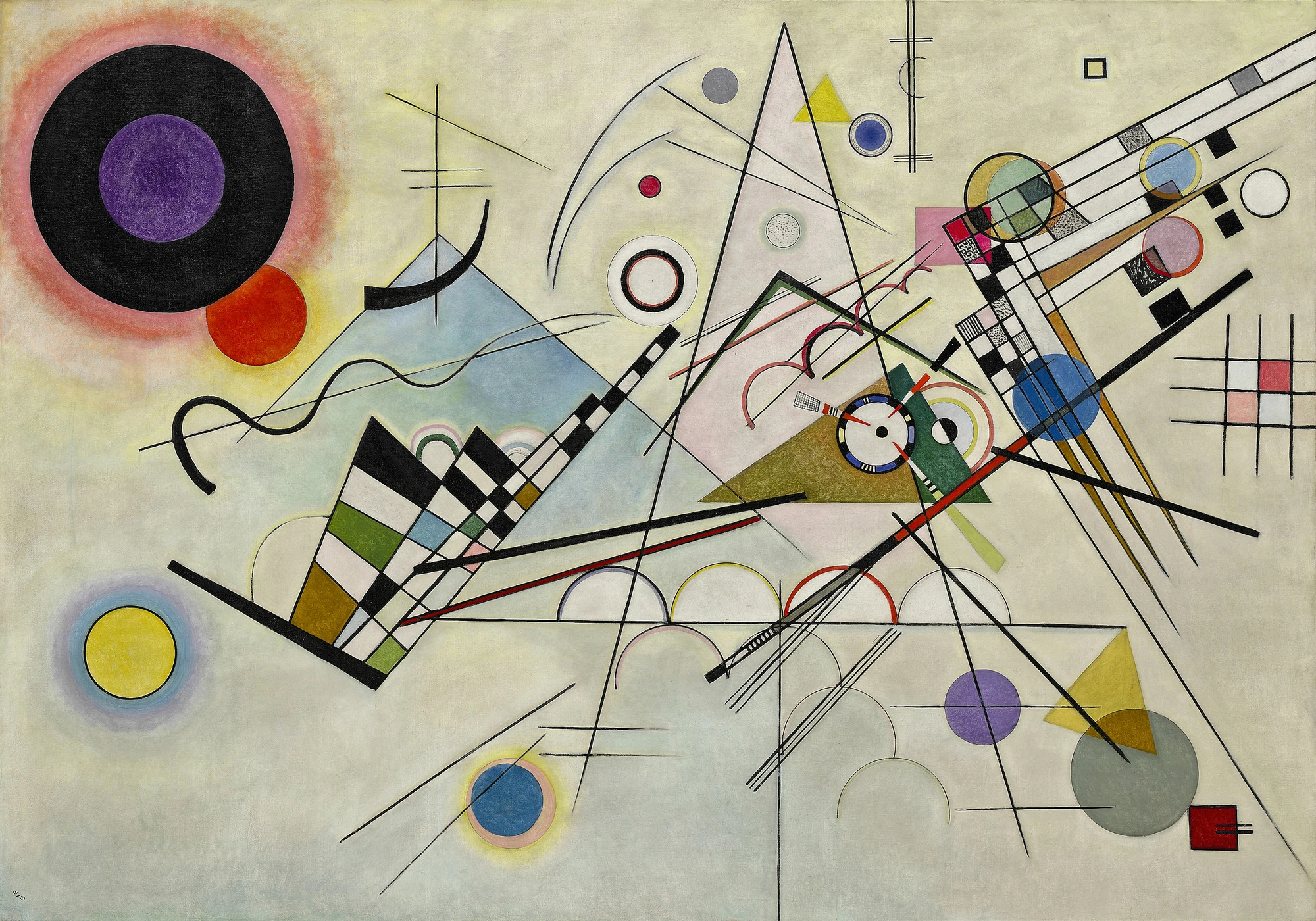 Composition 8, Wassily Kandinsky