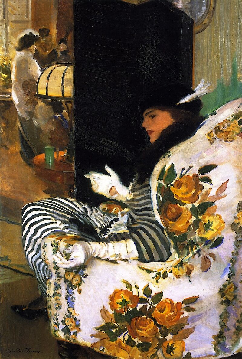 After the Meeting, Cecilia Beaux