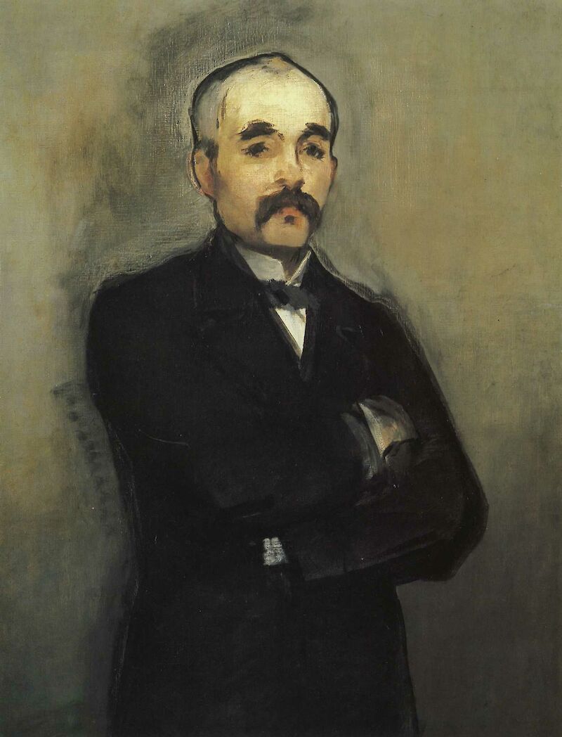 Portrait of George Clemeceau, Édouard Manet