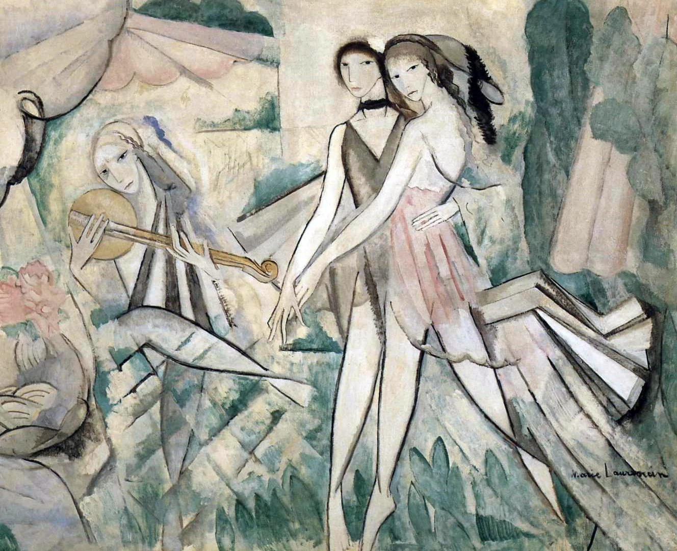 The Elegant Ball, the Country Dance, Marie Laurencin