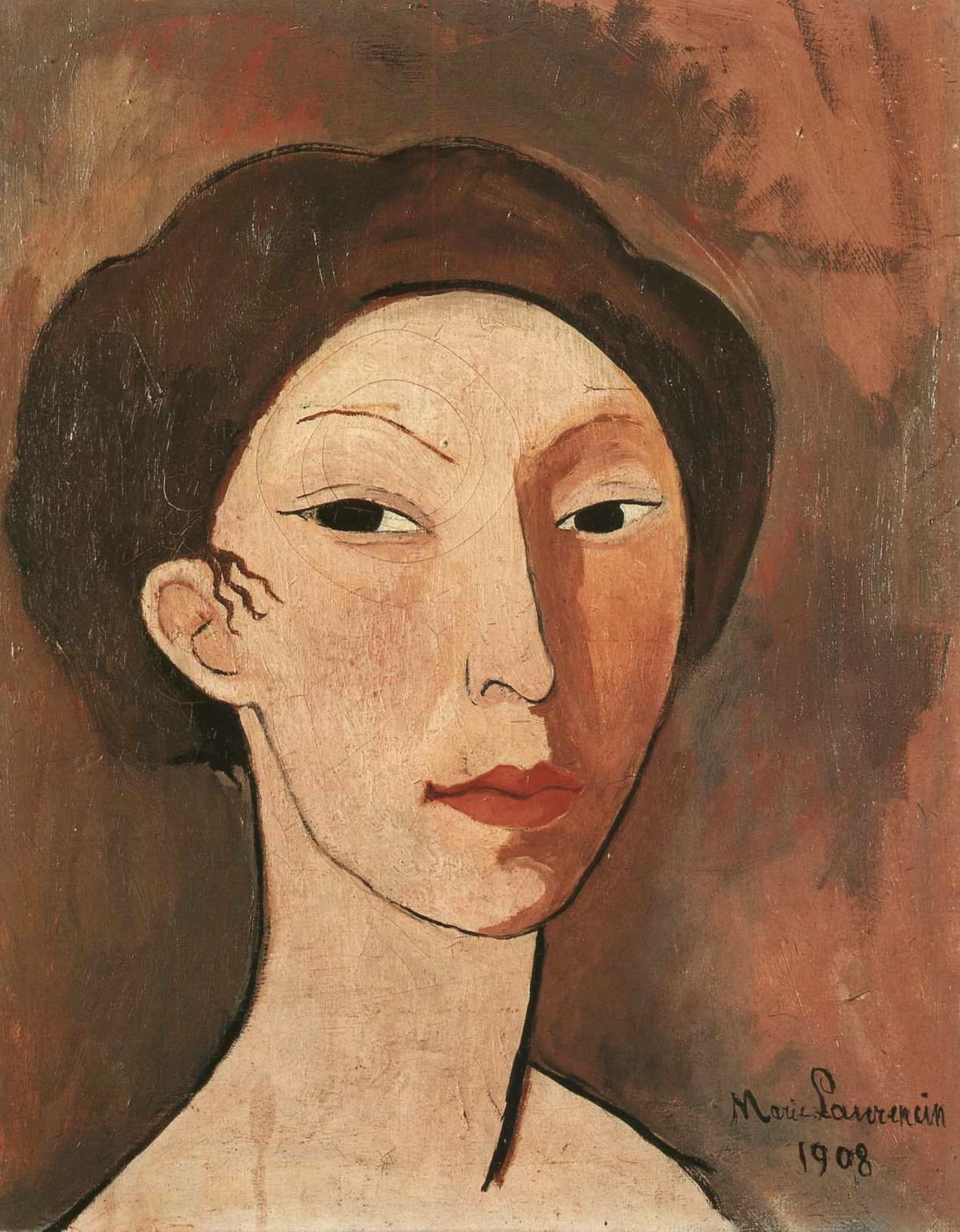 Self Portrait, 1908, Marie Laurencin