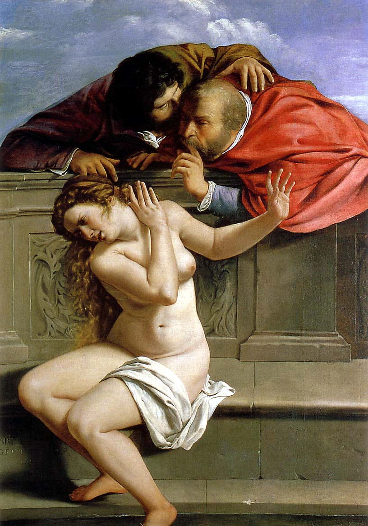 Susanna and the Elders, Artemisia Gentileschi