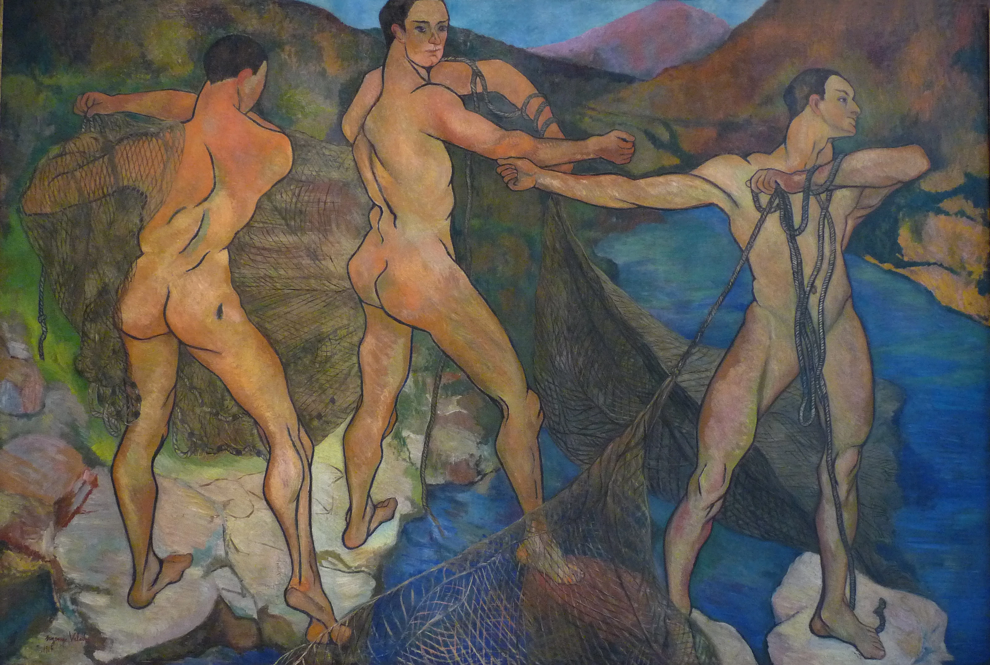 The Launch of the Net, Suzanne Valadon