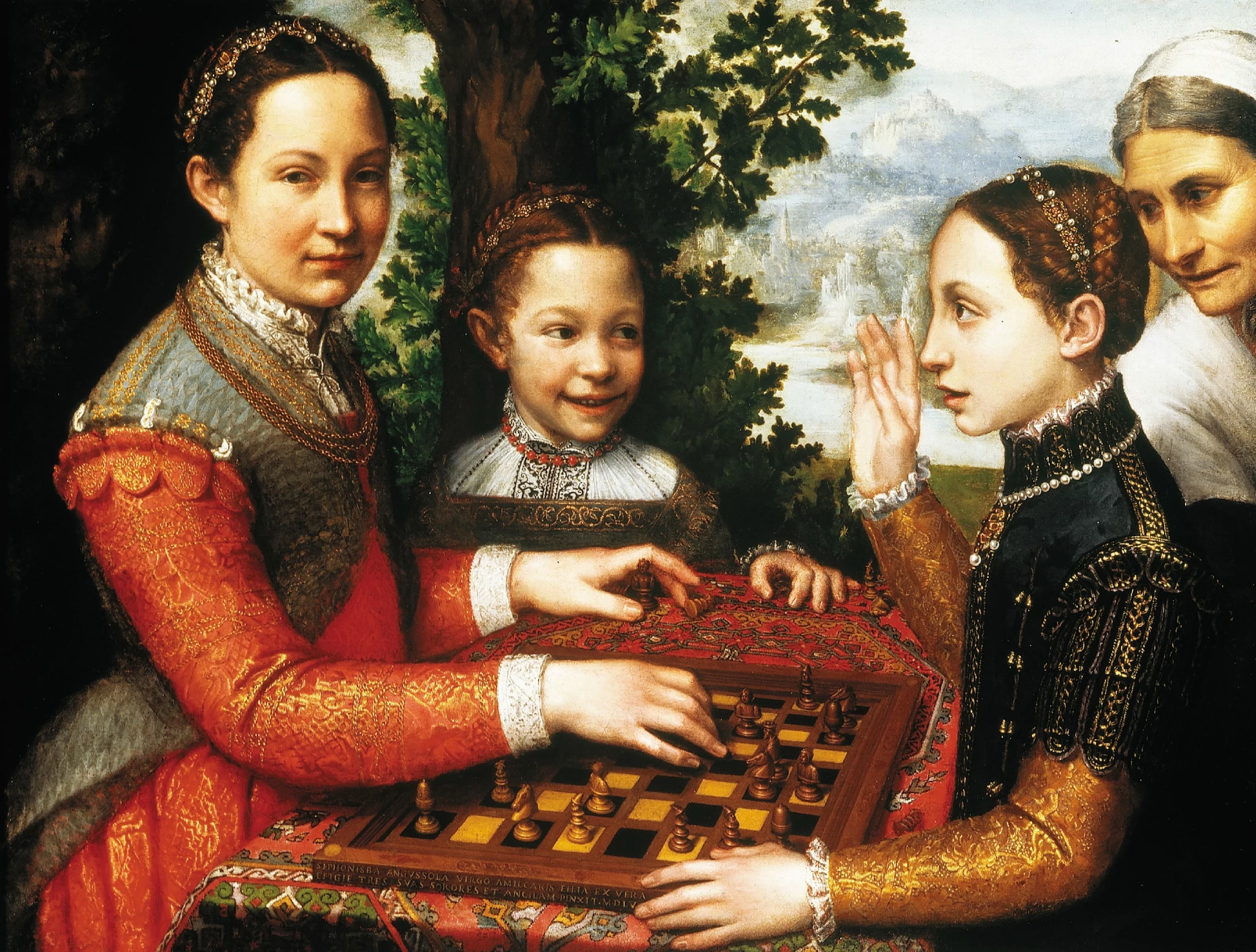 The Chess Game, Sofonisba Anguissola