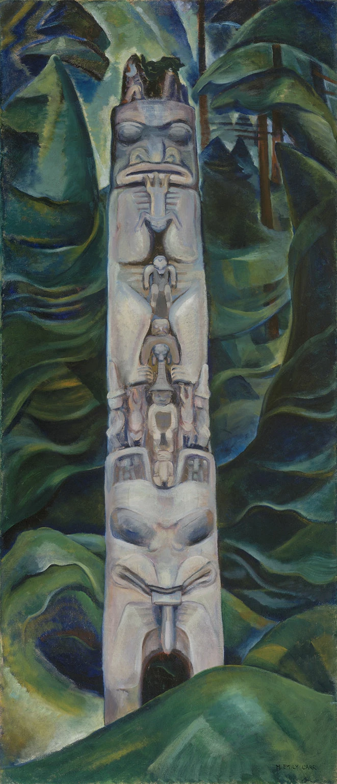 Totem and Forest, Emily Carr