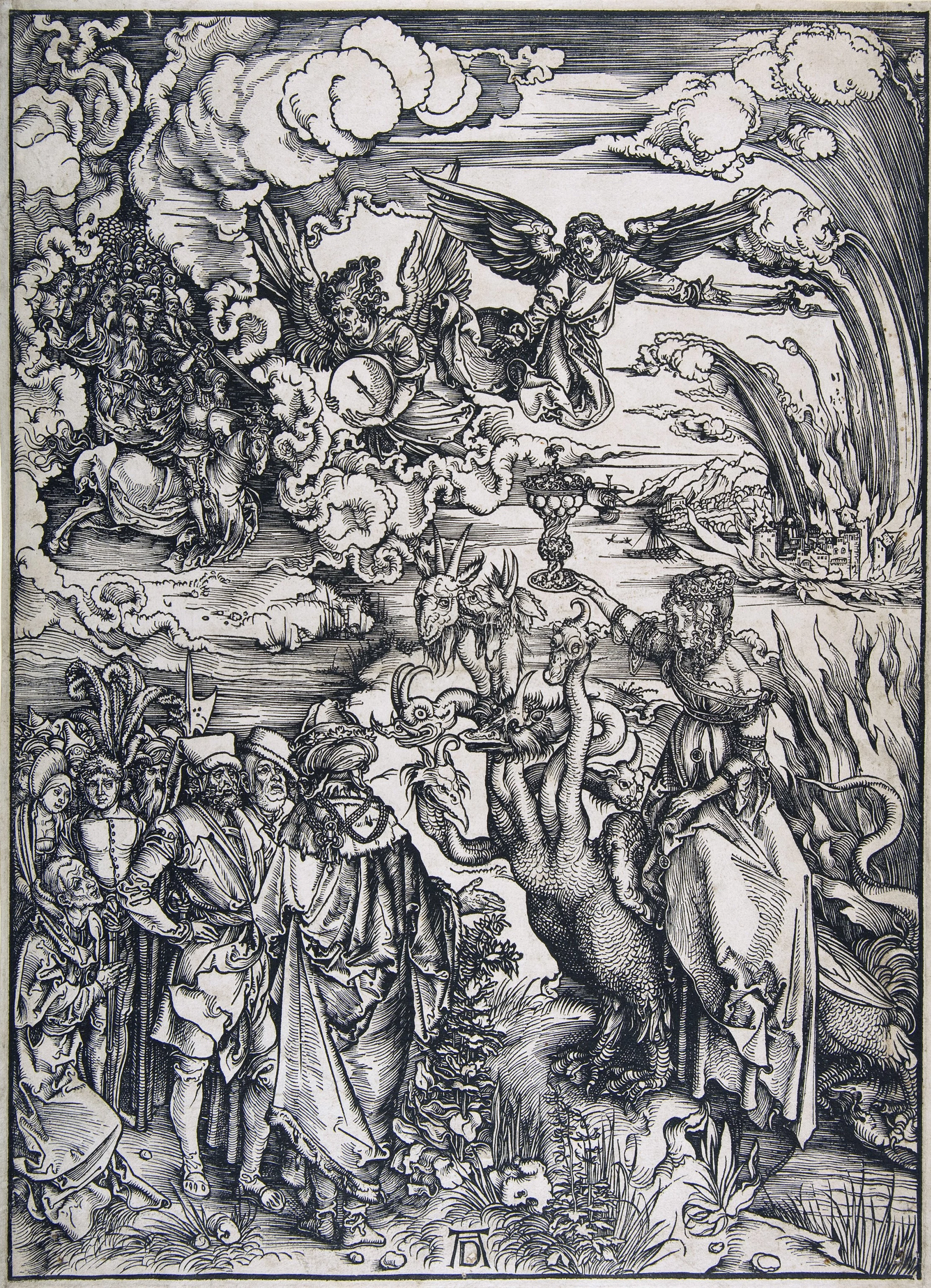 The Apocalypse — The Whore of Babylon, Albrecht Dürer