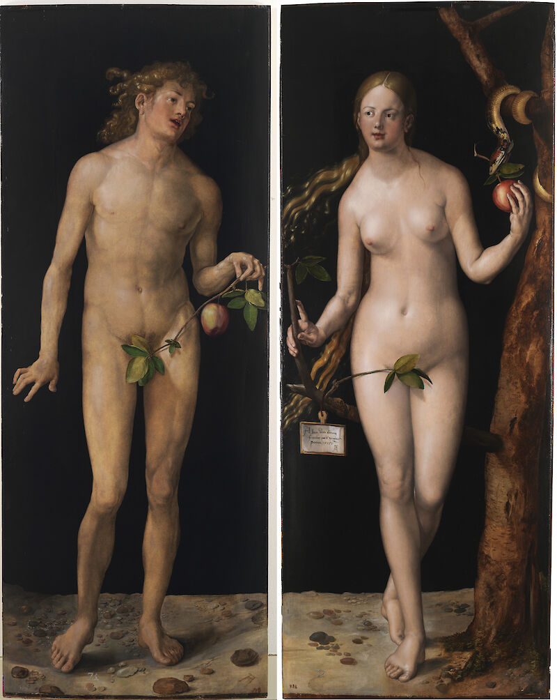 Eva and Adam, Albrecht Dürer
