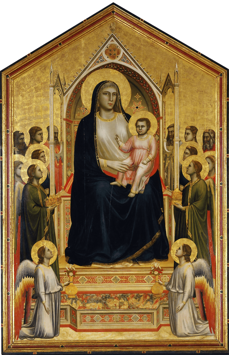 Madonna Enthroned, Giotto di Bondone