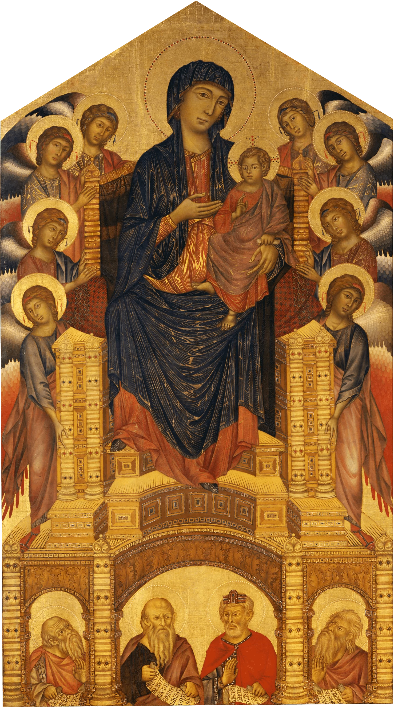 Maesta of Santa Trinita, Cimabue