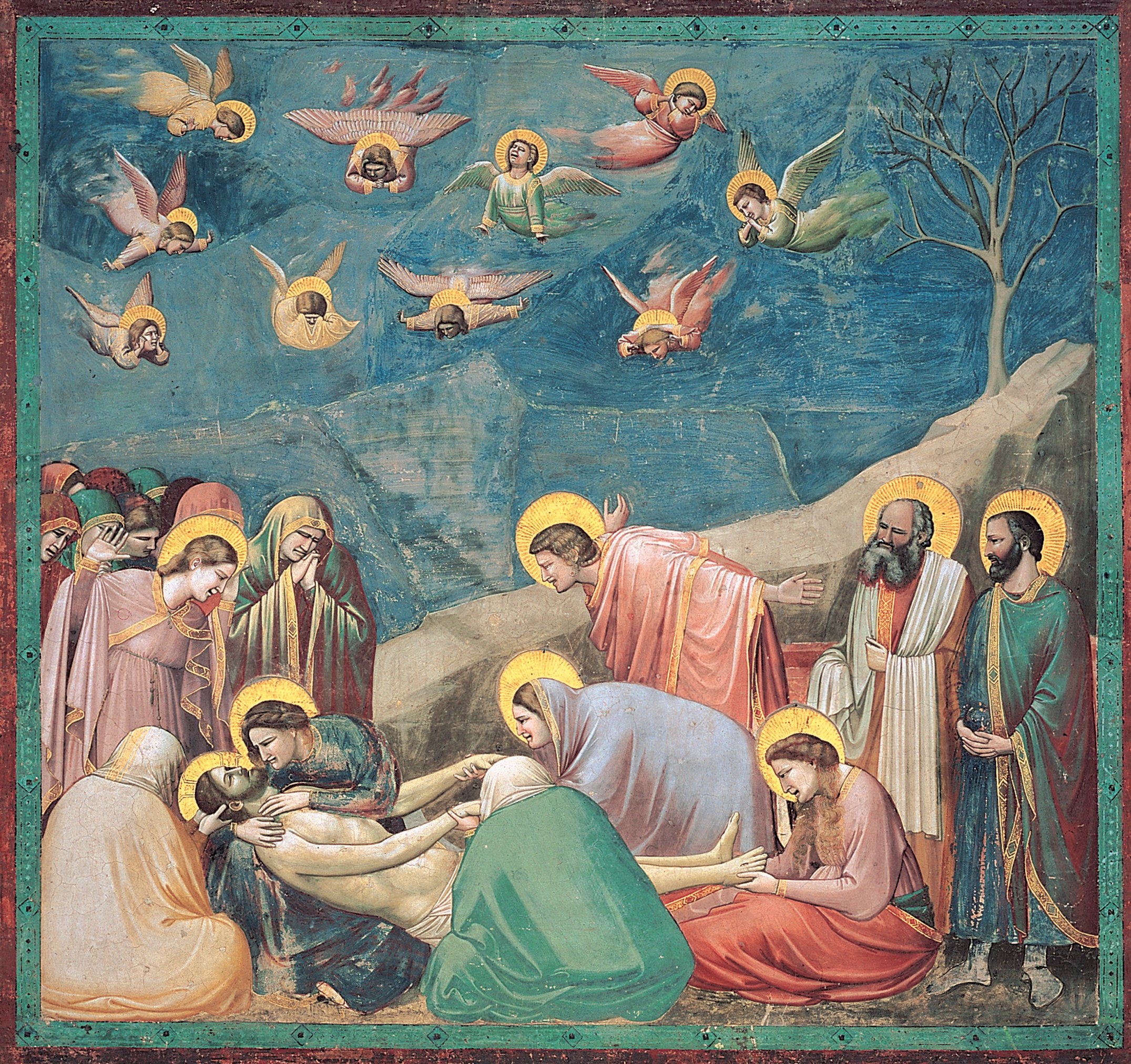 The Mourning of Christ by Giotto di Bondone