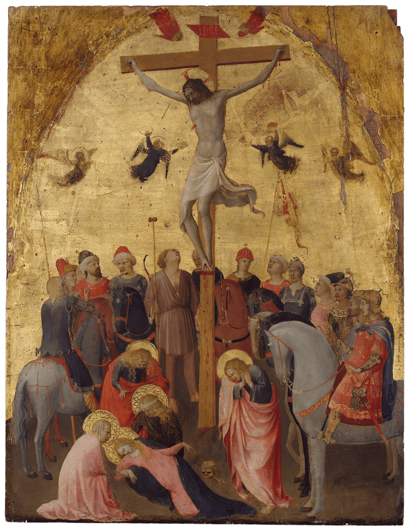 The Crucifixion scale comparison