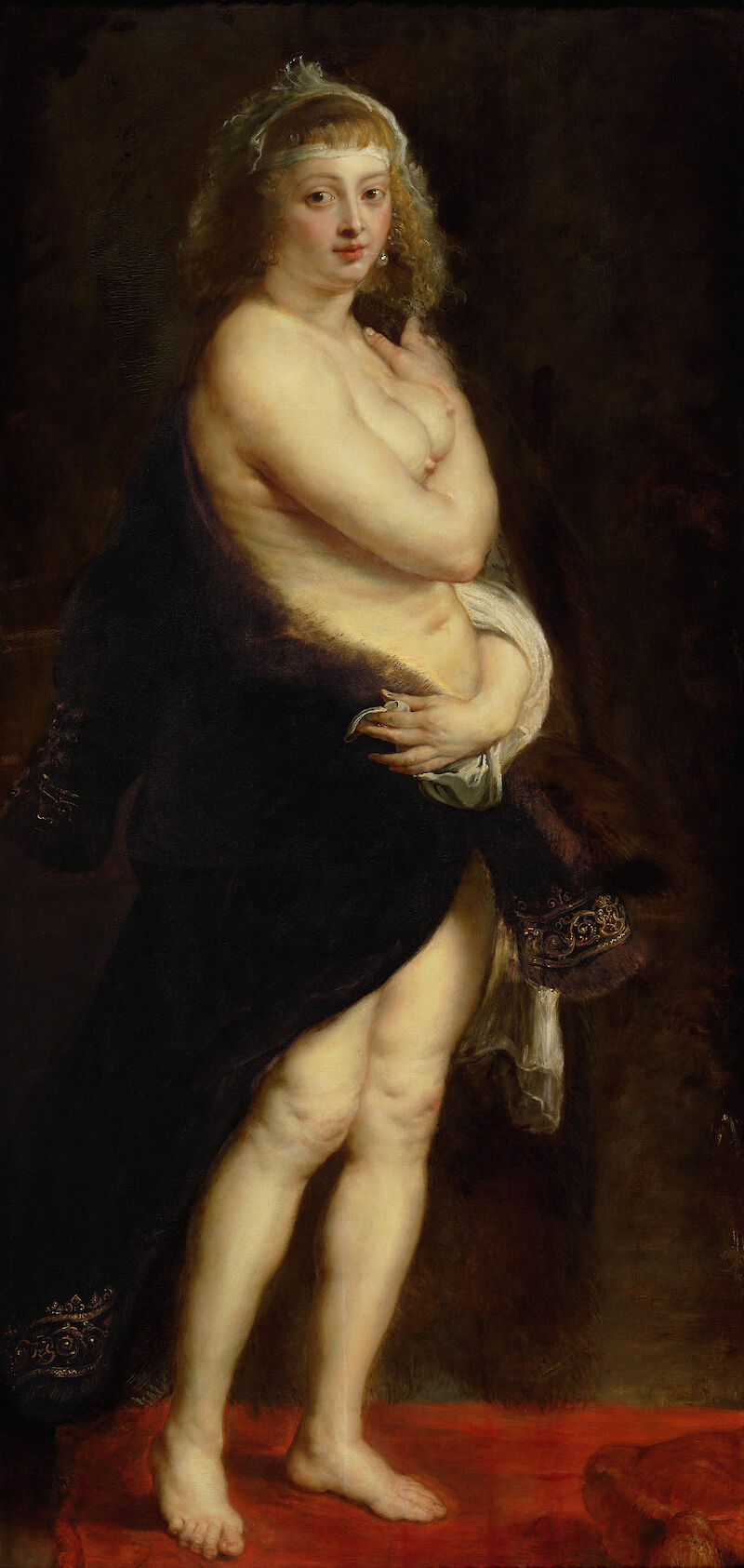 Hélène Fourment in a Fur Robe scale comparison