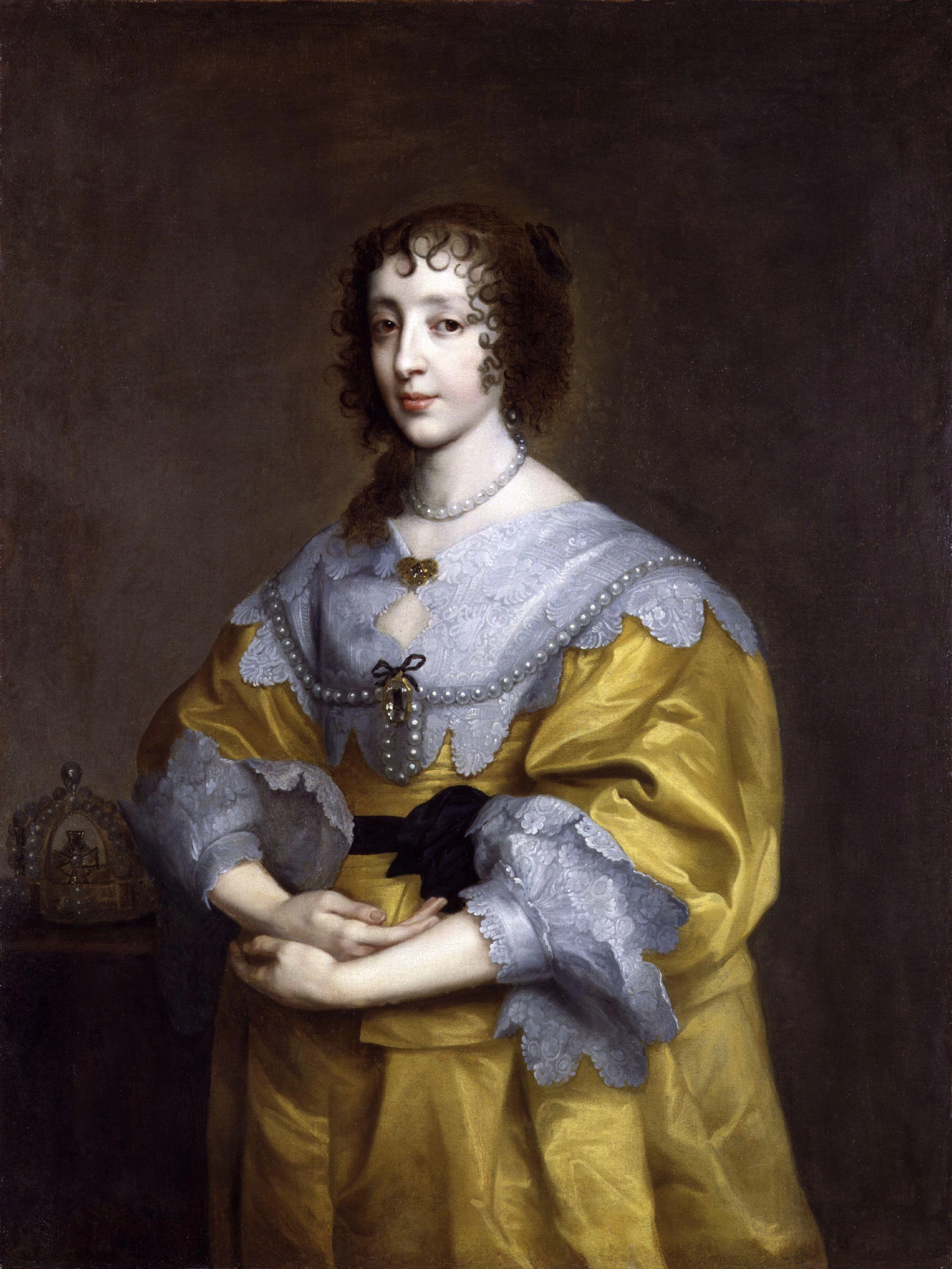 Henrietta Maria, Anthony van Dyck