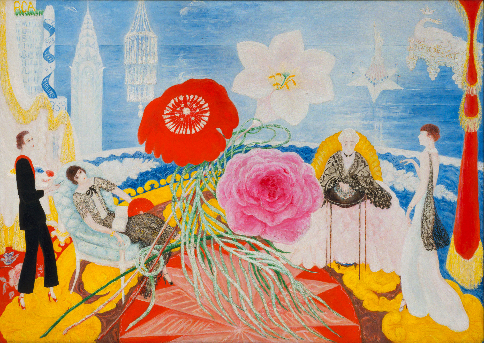 Florine Stettheimer - Non-competitive art for the literati, gay and polyglot